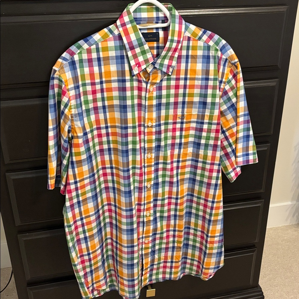 Paul & Shark Multicolor Plaid Shirt